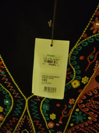 Vestido Antik Batik bordado Talla S