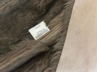 Cazadora mujer ante (nobuck) y pelo interior