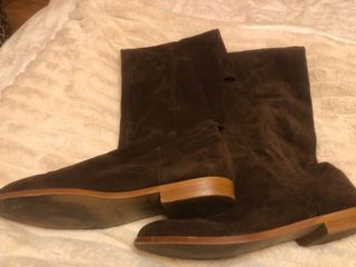 Botas de ante marrones