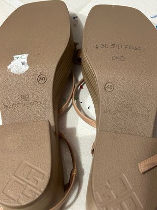 Sandalias Gloria Ortiz Beige