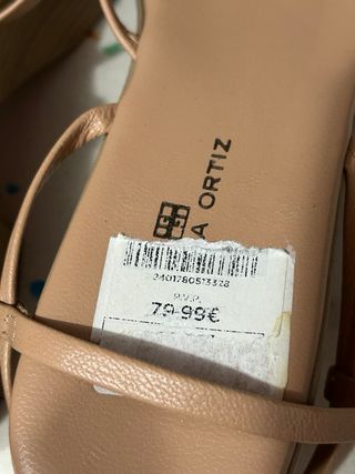 Sandalias Gloria Ortiz Beige