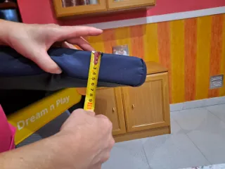 Cuna de viaje Hauck Dream N Play Amarillo poco uso