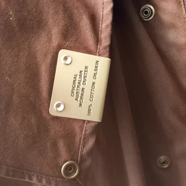 Impermeabile Australiano Marrone