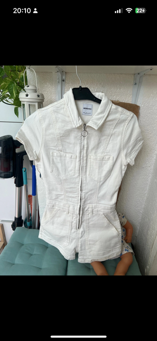 Mono vaquero Bershka Talla S
