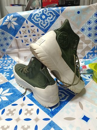 Converse All Star Piel Plataforma 38 lugged winter
