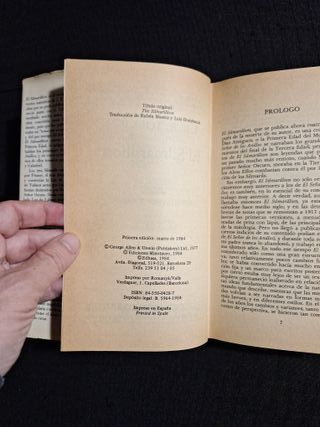 J.R.R. Tolkien. El Silmarillion [Primera edición]