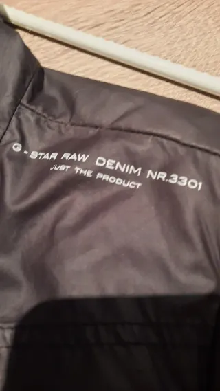 Abrigo plumífero G-Star RAW mujer negro