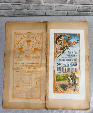 Álbum 1  Cartel Toros Valencia 1913