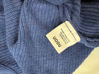 Top NOON azul cruzado Talla XXS