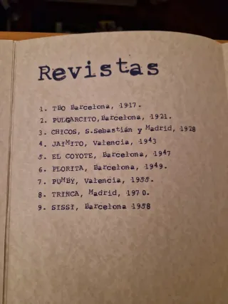 Los tebeos de la nostalgia