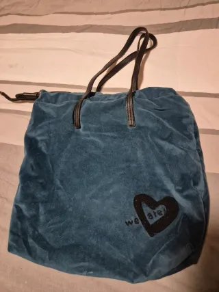 Bolso Desigual Azul y Negro