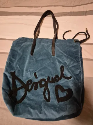 Bolso Desigual Azul y Negro