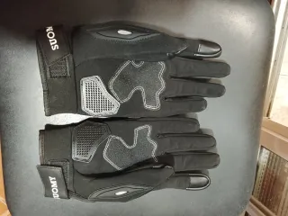Guantes de moto negros