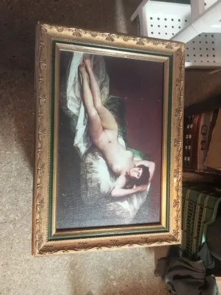 Reproducción Cuadro La Maja Desnuda
