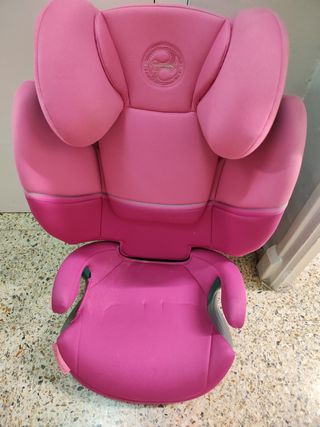 Silla coche grupo 2 rosa
