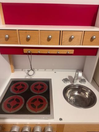 Cocinita infantil de madera