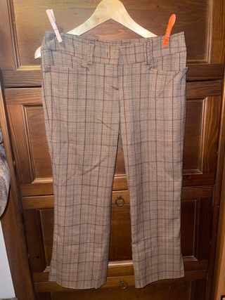 Pantaloni a quadri taglia 44