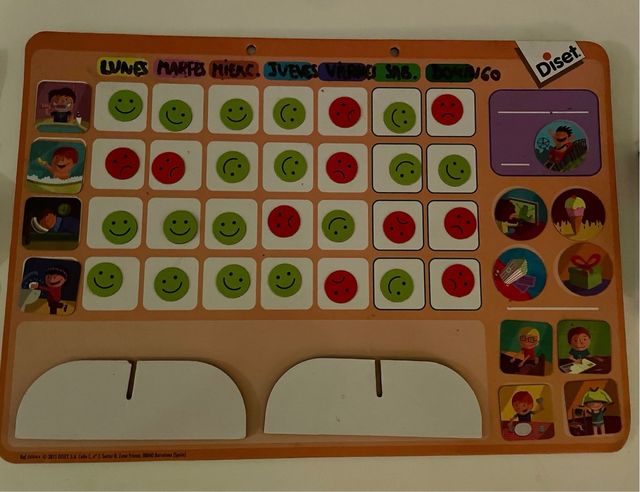 Tabla de Recompensas + 3 de Diset