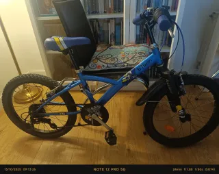 Bicicleta azul