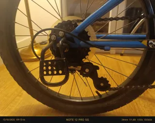 Bicicleta azul