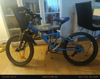 Bicicleta azul