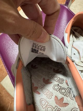 Zapatillas Adidas Samba Blancas y Rosas