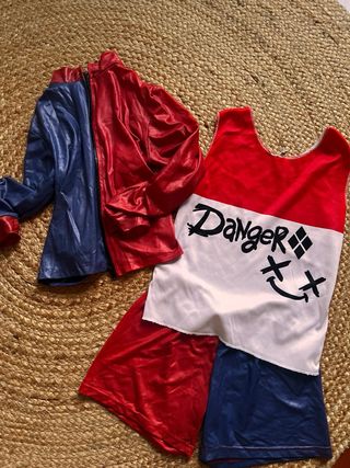 Disfraz Harley Quinn REGALO BATE BÉISBOL 