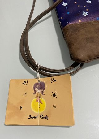 Mochila Sweet Candy espacial niña y perro
