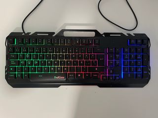 Teclado Gaming con luces TedGem RGB Negro