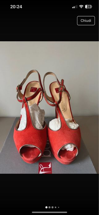 Ballin tacchi alti aragosta