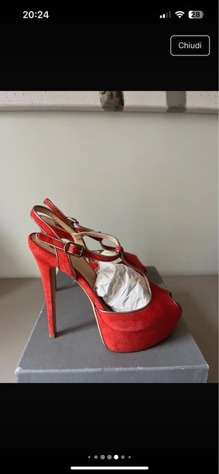 Ballin tacchi alti aragosta