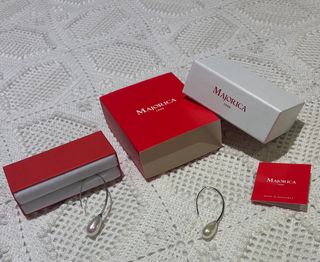 Pendientes de perla Majórica