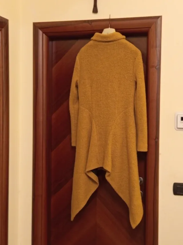 Cappotto donna senape taglia M