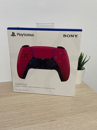 Mando DualSense PS5 Rojo y Negro