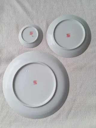 Platos antiguos porcelana Imari