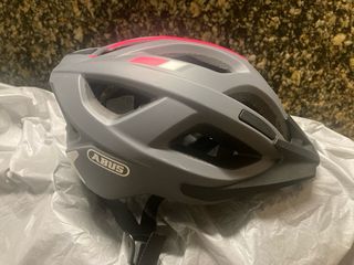 Casco Bici MTB Abus Talla XS-S Gris/Rosa