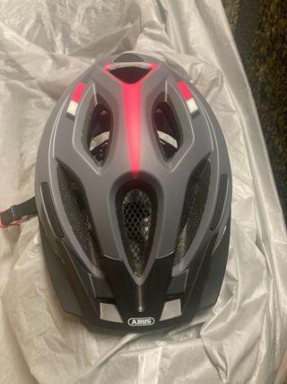 Casco Bici MTB Abus Talla XS-S Gris/Rosa