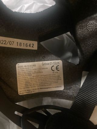 Casco Bici MTB Abus Talla XS-S Gris/Rosa