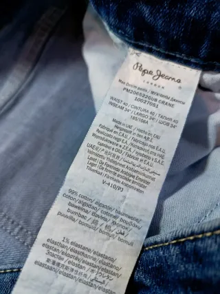 Pantalón Pepe Jeans Talla 44 Elástico