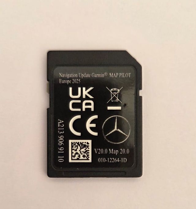 SD Mercedes Map Pilot NTG5 Star2 Europa 2025 v20