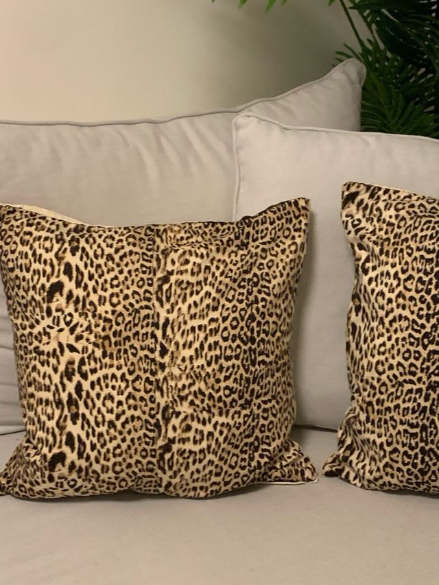 Cuscini Zara Home con stampa animalier