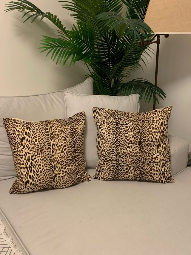 Cuscini Zara Home con stampa animalier