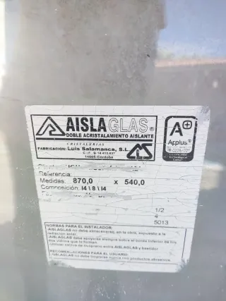 Puerta corredera nogal nueva