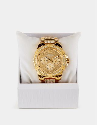 Reloj Guess Dorado con Cristales