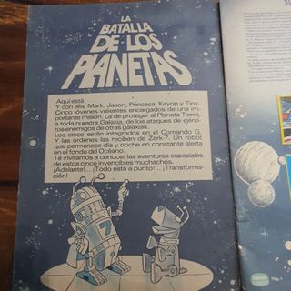 Álbum Cromos Batalla de los Planetas 1980
