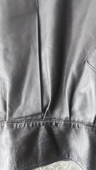 Cazadora bomber piel vintage