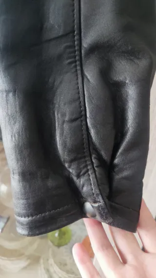 Cazadora bomber piel vintage