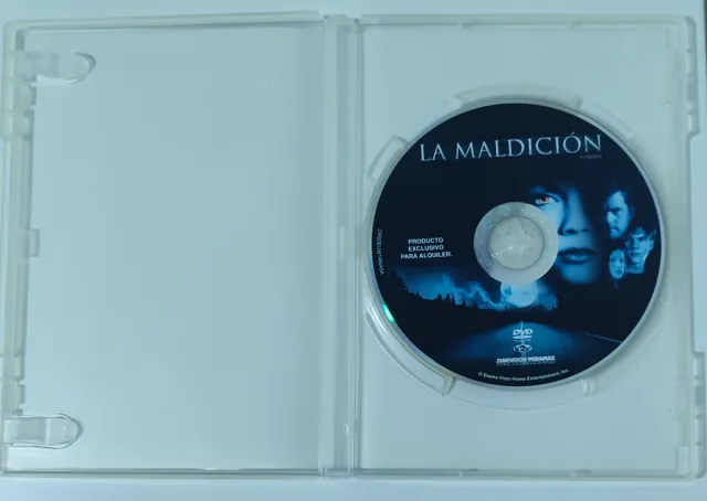 LA MALDICIÓN (Cursed). DVD