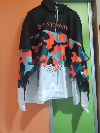 Sudadera back to nature