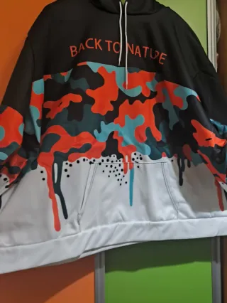 Sudadera back to nature